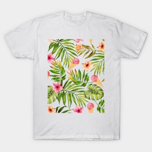 Palm and Ice Cream T-Shirt